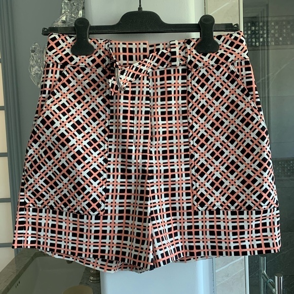 Diane Von Furstenberg Pants - Diane von Furstenberg High Waist Shorts